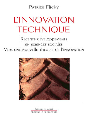 cover image of L'innovation technique